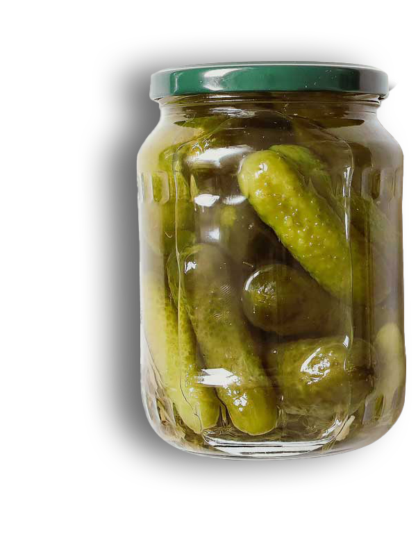 pote de pickles sombra ajustada